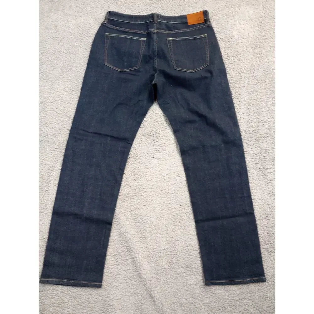 NWoT Flint and Tinder Jeans Men's Size 32x32 Dark Wash Straight Fit (0977)